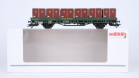 Märklin H0 48579 Niederbordwagen mit...