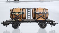 Märklin H0 Konvolut Kühlwagen "Migros, Ganter" gedeckter Güterwagen Weinfasswagen "308" DB/u.a. (Abbruch)