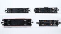 Märklin H0 Konvolut Kühlwagen "Migros, Ganter" gedeckter Güterwagen Weinfasswagen "308" DB/u.a. (Abbruch)