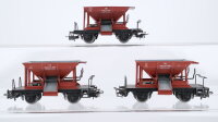 Märklin H0 Konvolut Schotterwagen DB