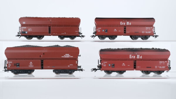 Unbekannt H0 Konvolut Selbstentladewagen DB (Beschädigungen vorhanden)