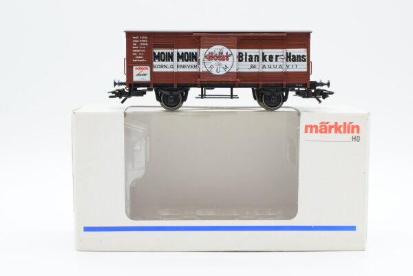 Märklin H0 84878 Gedeckter Güterwagen mit Bremserhaus  G 10 der DRG (Insider Jahreswagen 1994)