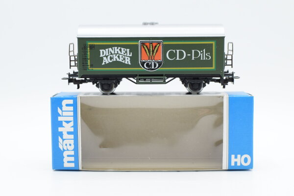 Märklin H0 4436 Bierwagen DINKELACKER (Kühlwagen)  Ichqrs 377 der DB