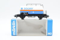 Märklin H0 4447 Mineralöl-Kesselwagen SOLVAY...