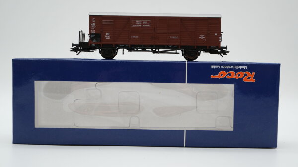 Roco H0 66024 Gedeckter Güterwagen (180 017, Fährbootwagen) DB