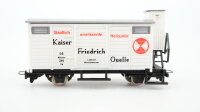 Egger-Bahn H0e 2305 Güterwagen mit Bremserhaus...