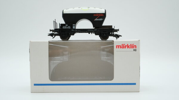 Märklin H0 46582 5-Jahre Insider-Mitgliedschaft Flachwagen mit Wasserwage der DB