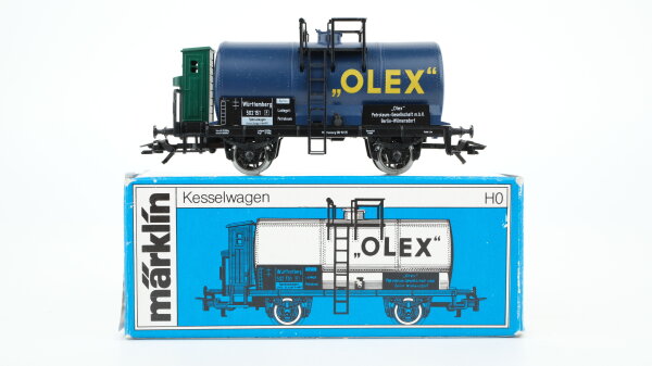 Märklin H0 4675 Mineralöl-Kesselwagen (OLEX) der K.W.St.E
