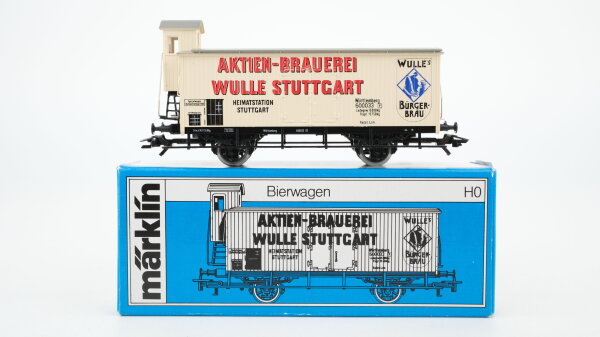 Märklin H0 4678 Bierwagen (WULLE) mit Bremserhaus Gk der K.W.St.E.