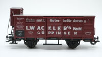 Märklin H0 84793 Museumswagen (Museum 1993) Kühlwagen mit Bremserhaus  + Mercedes LKW K.W.St.E.