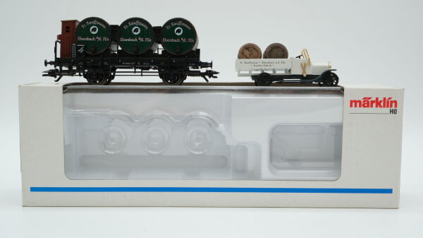 Märklin H0 48097 Museumswagen (Museum 1997)  Weinfaßwagen der K.W.Sts.E.