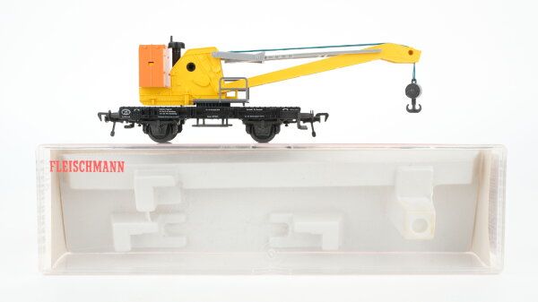 Fleischmann H0 5019 Kranwagen 019 DB