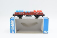 Märklin H0 4423 Niederbordwagen DB