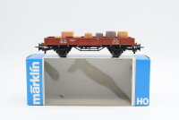 Märklin H0 4423 Niederbordwagen DB