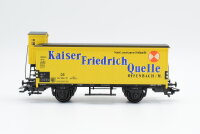 Märklin H0 4890 Kühlwagen mit Bremserhaus KAISER FRIED. QUELLE  Gk der DB
