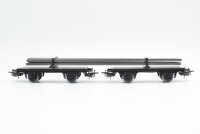 Primex H0 4598 Drehschemelwagen mit Schienenprofilen  H