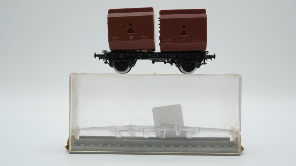 Trix Express H0 3466 Schüttgut Behälterwagen DB
