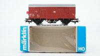 Märklin H0 4411 Gedeckter Güterwagen mit Schlusslicht DB