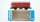 Märklin H0 4411 Gedeckter Güterwagen mit Schlusslicht DB