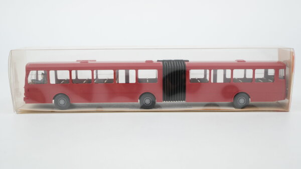 Wiking H0 705 Gelenkbus (Mercedes-Benz O 305 G), rot
