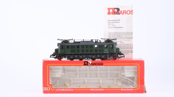 Rivarossi H0 1668 E-Lok BR 117 121-4 DB Gleichstrom
