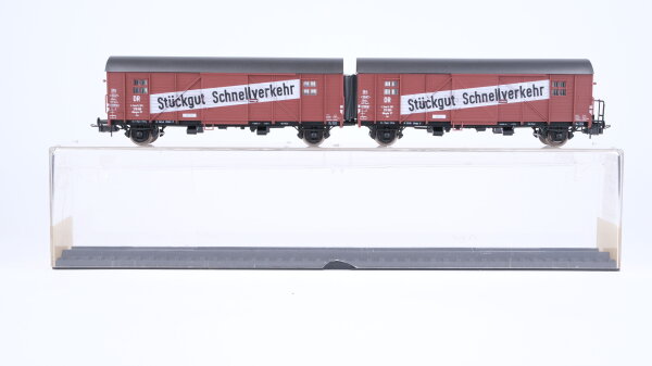 Röwa H0 2037 Gedeckter Güterwagen Stückgut Schnellverkehr DR