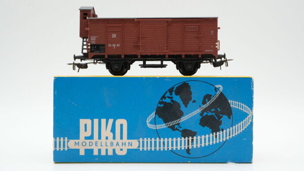 Piko H0e 5/163-012 Güterwagen mit Bremserhaus DR