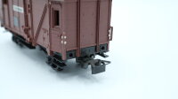 Piko H0 143-015 Gedeckter Güterwagen mit Bremswagen Gwhu DR