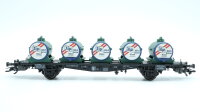 Märklin H0 47671 Behälter-Tragwagen (Container Alpi Käse) Lgjs der ÖBB