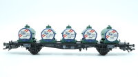 Märklin H0 47671 Behälter-Tragwagen (Container Alpi Käse) Lgjs der ÖBB