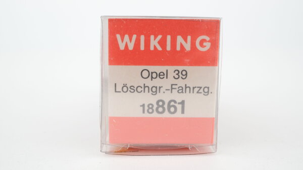 Wiking H0 18861 Opel 39 Löschgruppen-Fahrzeug