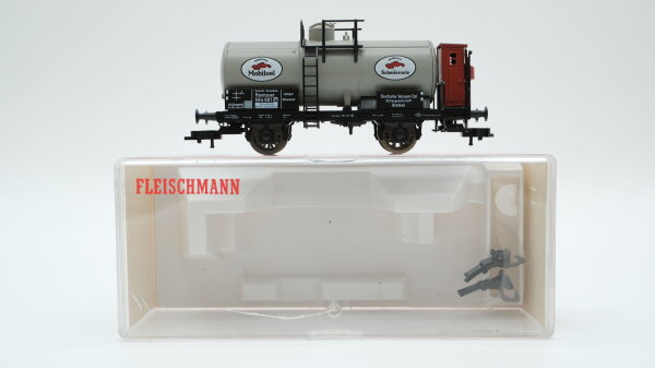 Fleischmann H0 5430 K Kesselwagen Gargoyle Mobiloel 564 691 DR