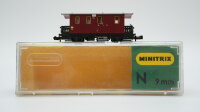 Minitrix N 51 3068 00 Packwagen Post