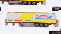 Märklin H0 48040 Doppel-Einheit KOMBIRAIL Sattelauflieger