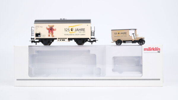 Märklin H0 94271 Kühlwagen 125 Jahre Steiff  Ichqrs 377 der DB