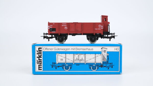 Märklin H0 4696 Offener Güterwagen mit Bremserhaus  O 10 der DRG