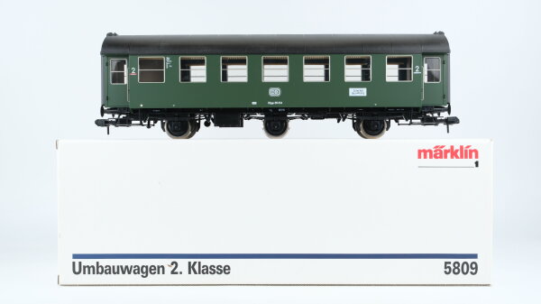 Märklin Spur 1 5809 Umbauwagen grün 2Kl. "B3yge 86454" DB