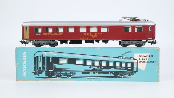 Märklin H0 4068 Schweizer D-Zug-Speisewagen SBB