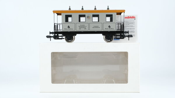 Märklin Spur 1 Personenwagen grau "150 Jahre Eisenbahn Messe Nürnberg"
