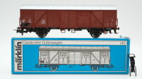 Märklin H0 4700 Gedeckter Güterwagen Glmhs 50...