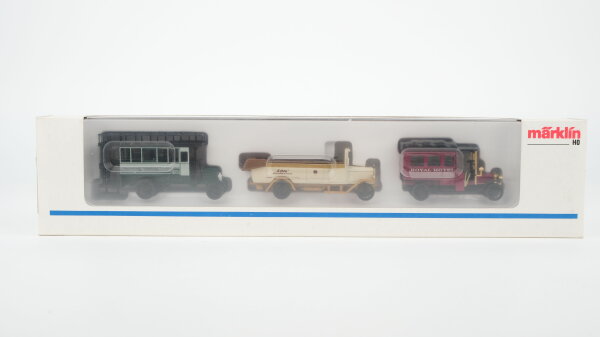 Märklin H0 1885 Oldtimer Fahrzeugset