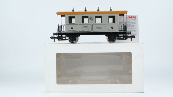 Märklin Spur 1 Personenwagen grau "150 Jahre Eisenbahnen in Württemberg"