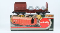 Märklin Spur 1 85878 Teleskophaubenwagen mit Ladung...