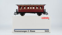 Märklin Spur 1 5424 Personenwagen rot 2 Kl. "087532 Stg"