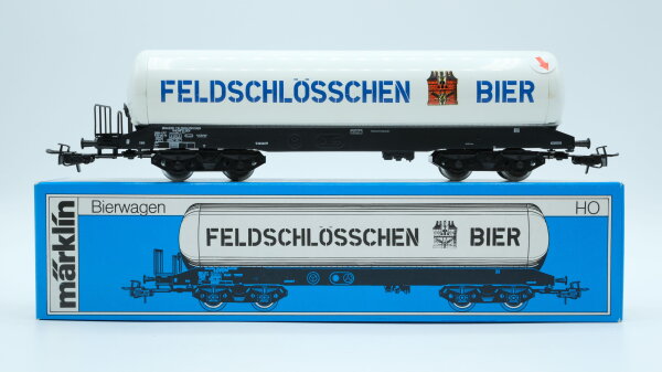 Märklin H0 4632 Lebensmittel-Kesselwagen FELDSCHLÖSSCHEN  Kesselwagen der SBB