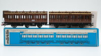 Märklin H0 4208 Abteilwagen (3796/3797) 3.Kl. C3/C3...