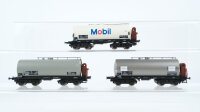 Piko H0 Konvolut Kesselwagen "Mobil, Veedol,...