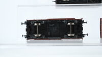 Piko H0 Konvolut Flachdachwagen Hochbordwagen K.P.E.V./K.Sächs.Sts.E.B.