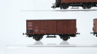 Piko H0 Konvolut Flachdachwagen Hochbordwagen K.P.E.V./K.Sächs.Sts.E.B.