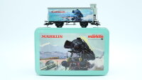Märklin H0 48313 Kühlwagen mit Bremserhaus Gk...